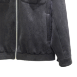 Black Men's Suede Jacket - Image 5