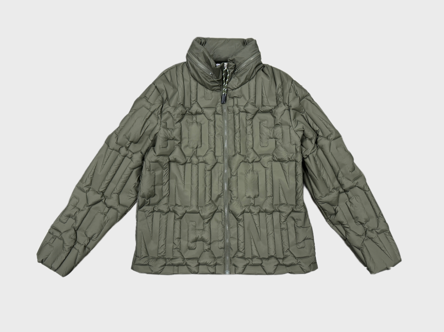 90 Men's Casual Winter Warm Waterproof Breathable Fleece Lined Hooded Puffer Coat Polyester Woven Canvas Zipper Closure Plain Dyed - Image 1