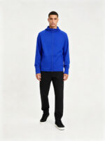 Klein Blue Zip-Up Hoodie Product Introduction