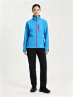 Women’s Stand‑Collar Softshell Outdoor Jacket