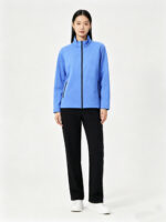 Women’s Stand‑Collar Stretch Casual Soft‑Shell Jacket