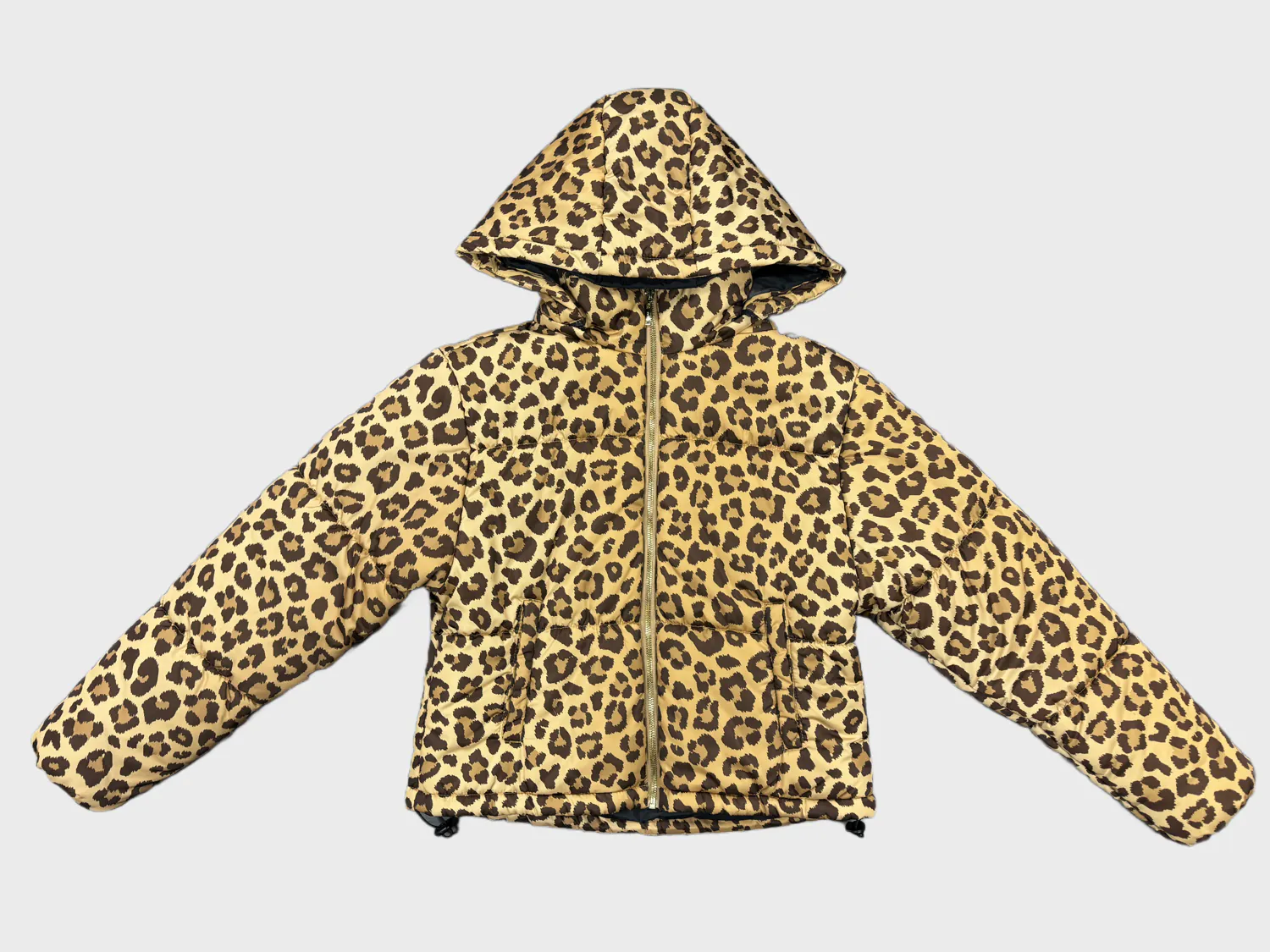 Short Hooded Padded Jacket — изображение 1